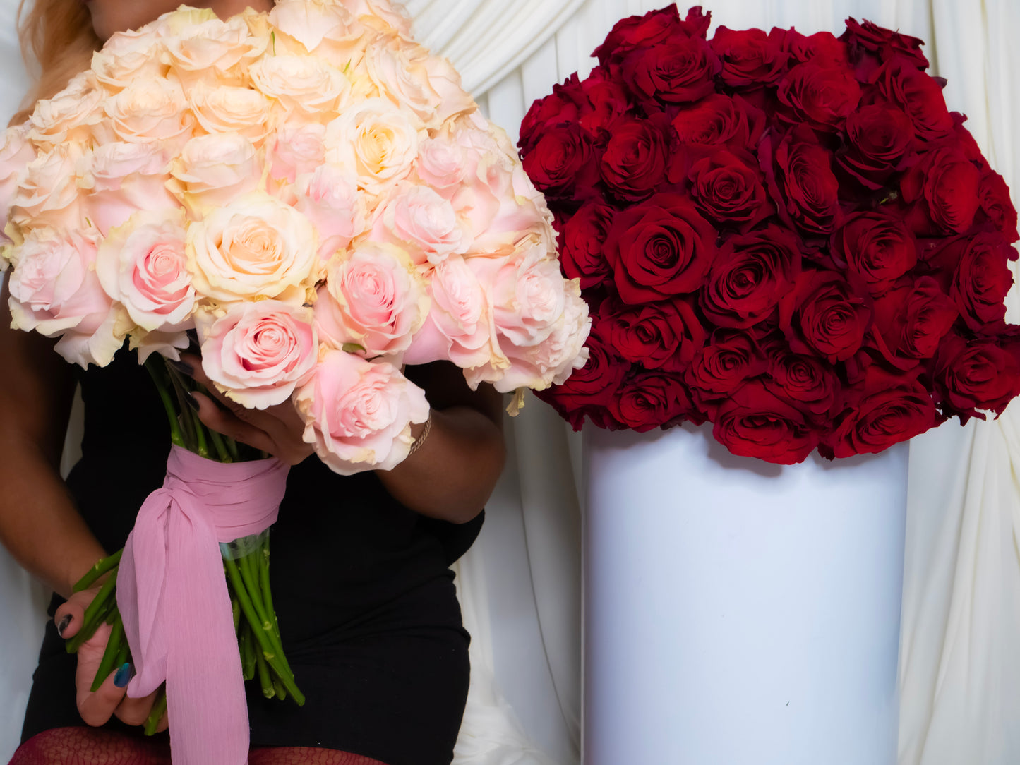 Luxury Long-Stemmed Rose Bouquet