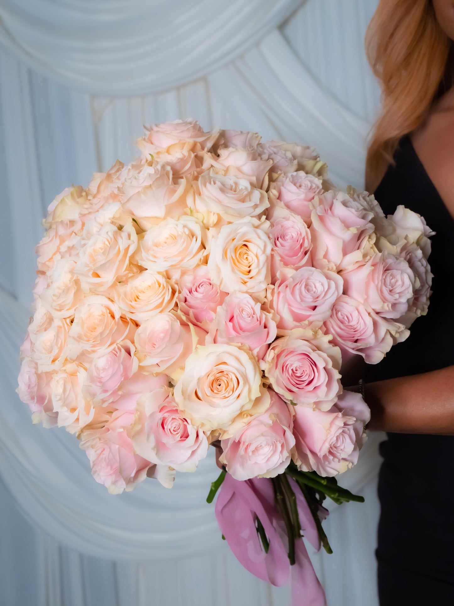 Luxury Long-Stemmed Rose Bouquet