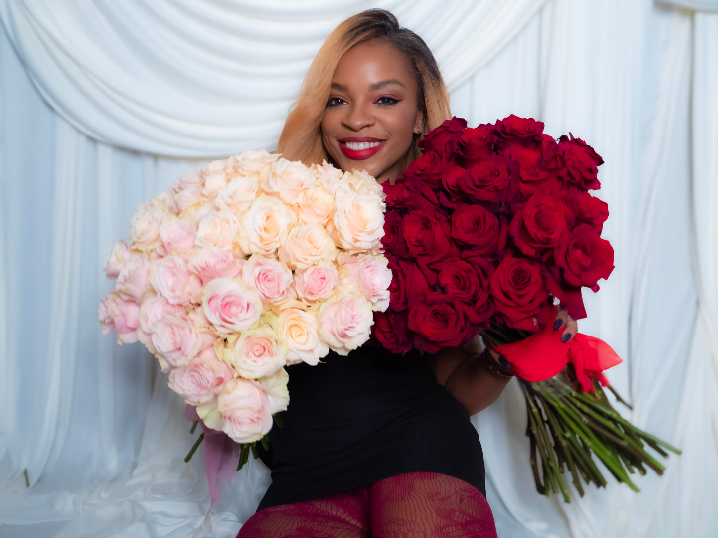 Luxury Long-Stemmed Rose Bouquet